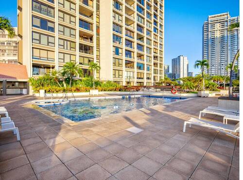 Pool deck