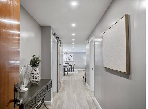 Entry hallway
