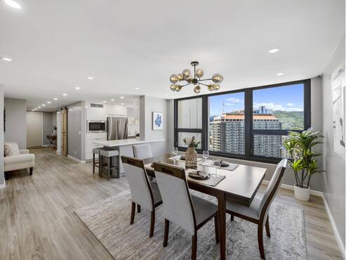 Living room seating area