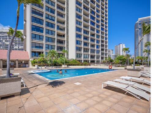 Building pool deck